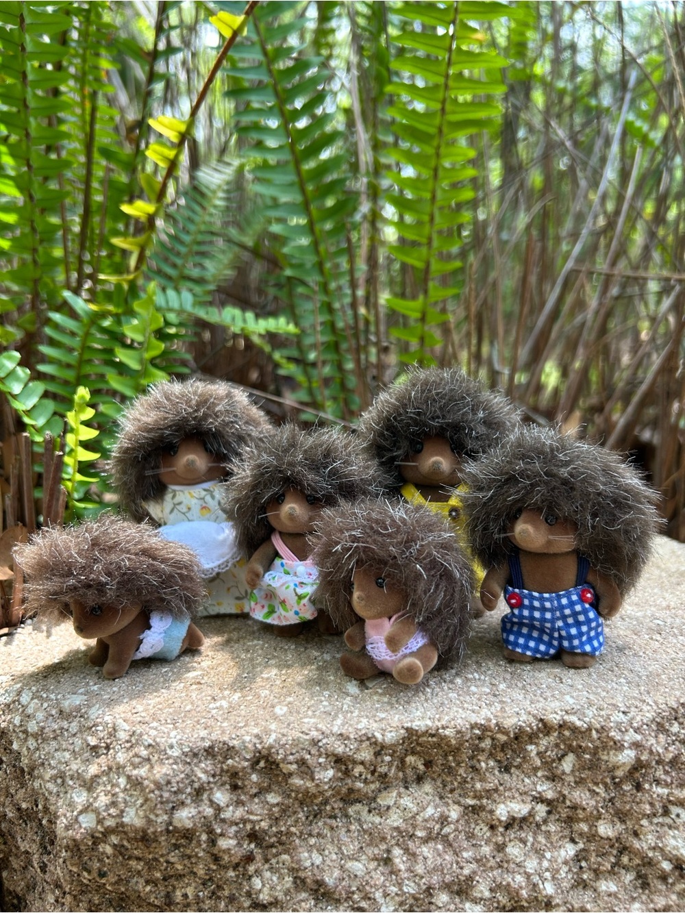 Calico Critters Pickleweed Family (w/ twins included) - Picture 1 of 1